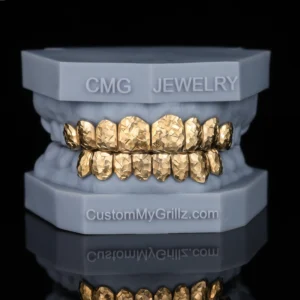 CRUSHED ICE SOLID GOLD GRILLZ