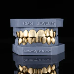 SOLID BRUSHED GOLD GRILLZ