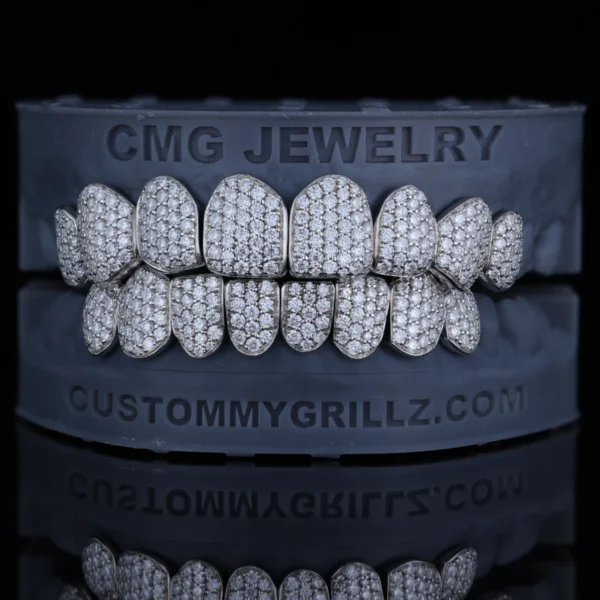 Iced Honeycomb Setting Grillz