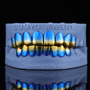Autobot Gradient Edition – Bumblebee Yellow & Blue Grillz