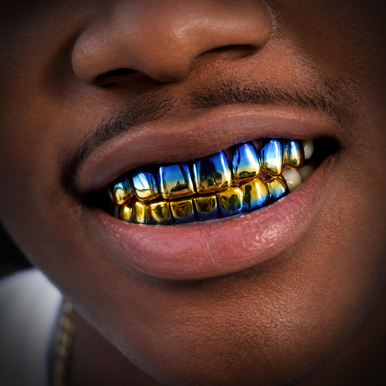 Autobot Gradient Edition - Bumblebee Yellow & Blue Grillz - Image 2