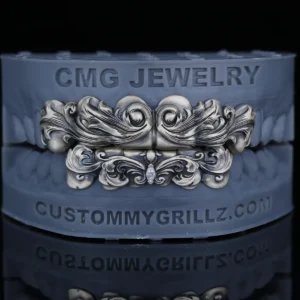 Vintage solid silver Custom Grillz