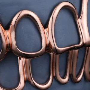 Open Face Rose Gold Grillz alternate view