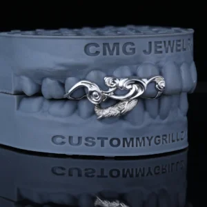 Tidal Whale Custom Grillz | Hand-Carved Ocean Wave Themed Grillz
