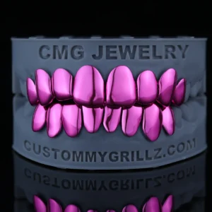 Purple High Polish Custom Grillz | Multi Colors Available
