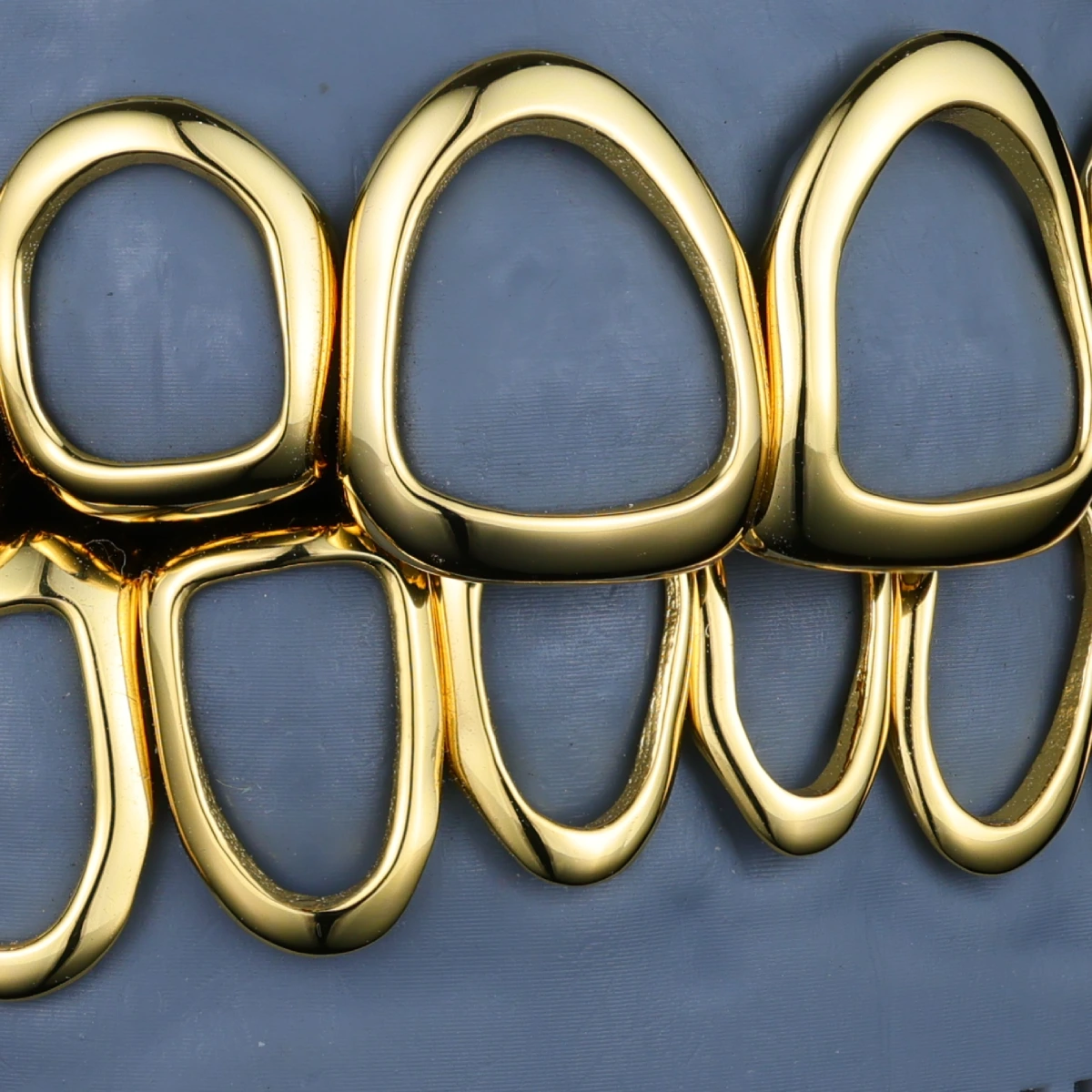 Thin Open Frame Hollow Grillz | Multi Colors Available - Image 2