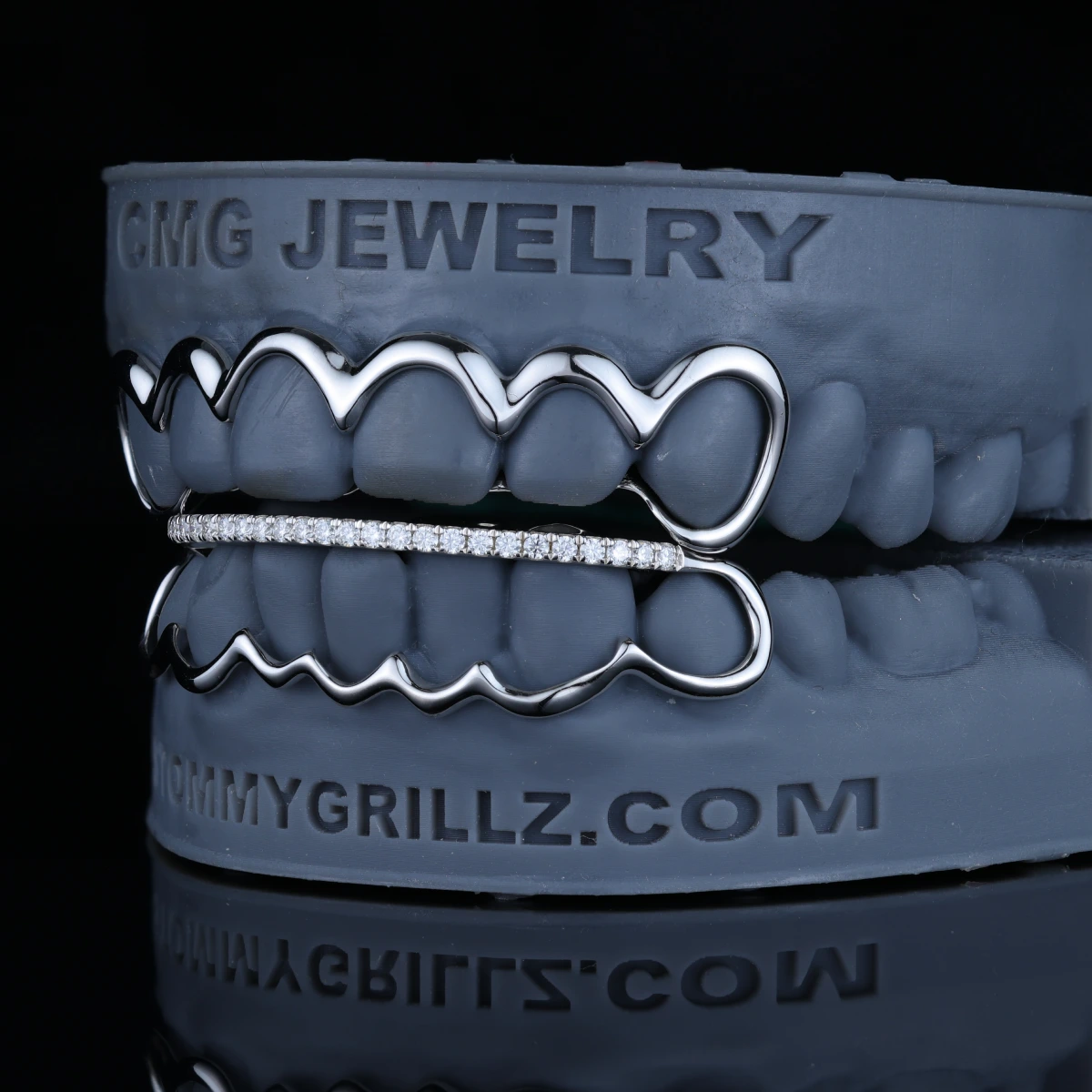 Wave Open Frame Grillz With Iced Bar - Image 6